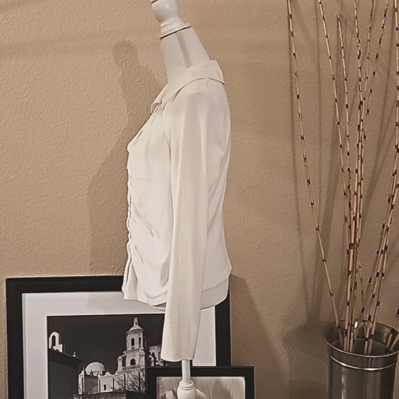 Anthropologie Maeve Ruched Top, Extra Large, NWOT - Picture 3 of 9